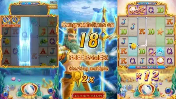 Paytable ng Grand Blue Slot Game
