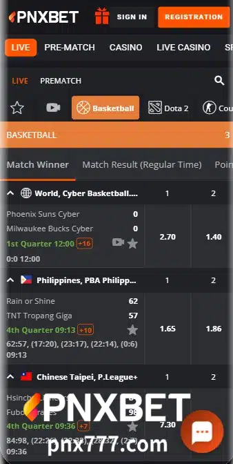 PNXBET Online Casino APP